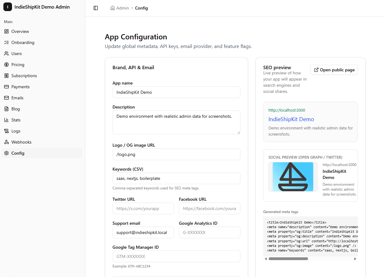 Admin panel screenshot 11